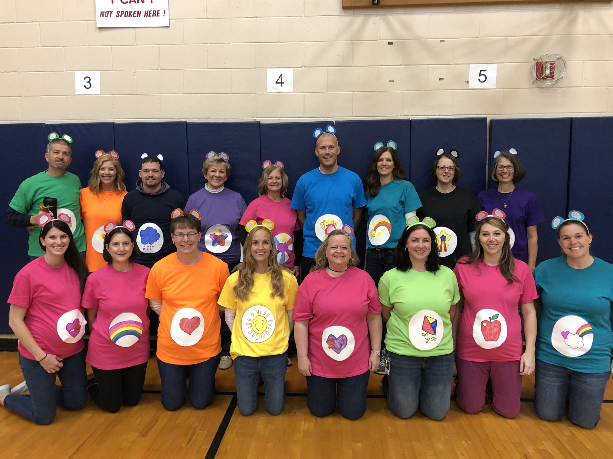 Elementary School Staff on Halloween 2019